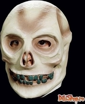 Masca Halloween - Craniu fosforescent, #2, Carnaval24