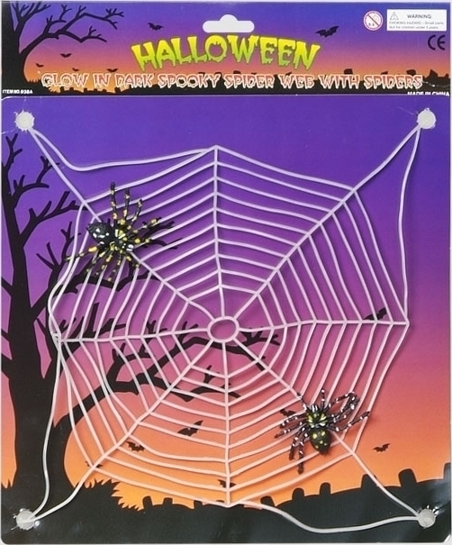 Panza paianjen fosforescenta Halloween, #1, Carnaval24