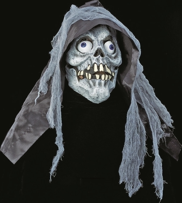 Masca Halloween - Schelet cu Gluga, Nr. 2, Carnaval24