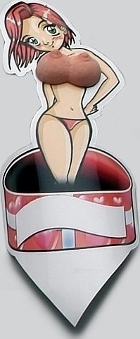 Ornament pentru Tort Fata, #1, Carnaval24