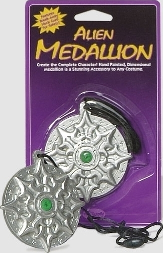 Medalion Alien gri universal , #3, Carnaval24