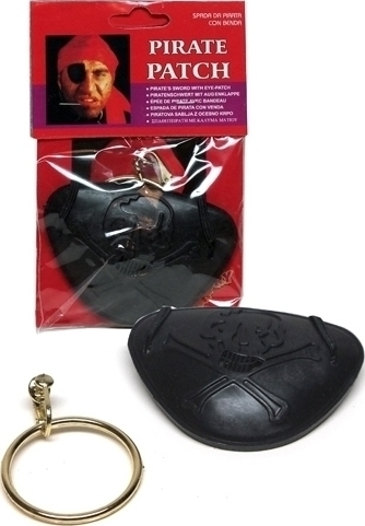 Acoperitoare Neagra  cu Cercel, #1, Carnaval24