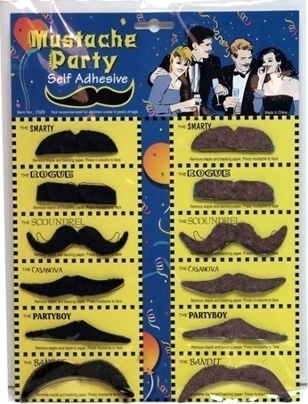 Mustata cu adeziv, #1, Carnaval24