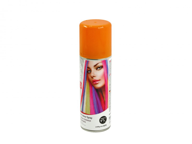 Spray colorant pentru par 125 ml portocaliu, #1, Carnaval24