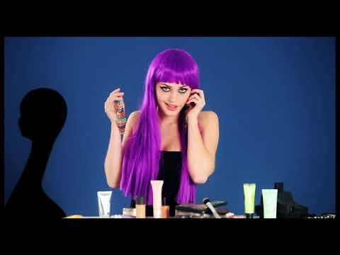 Peruca profesionala Alexia mov, #3, Carnaval24