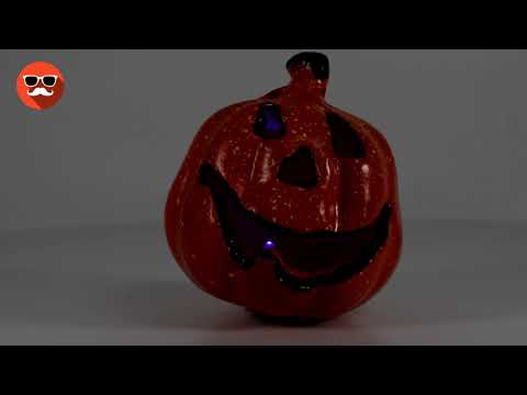 Felinar Dovleac cu LED multicolor, Nr. 2, Carnaval24