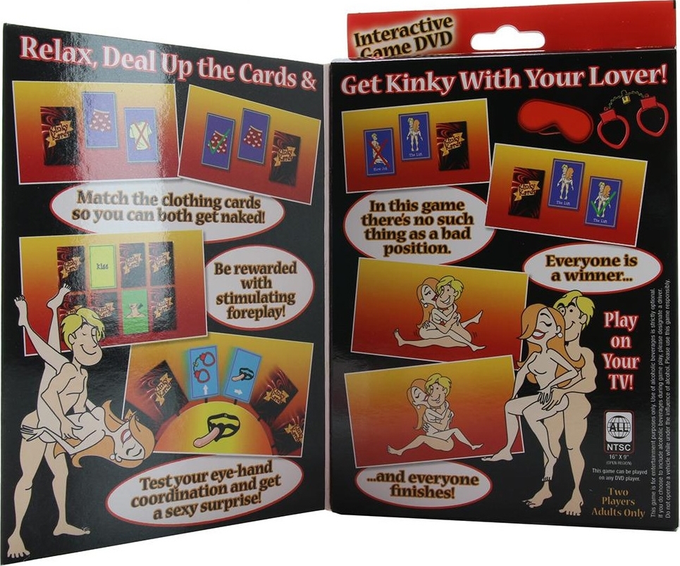 Joc de carti Kinky Kards: Sex Positions (Editia cu DVD), #3, Carnaval24