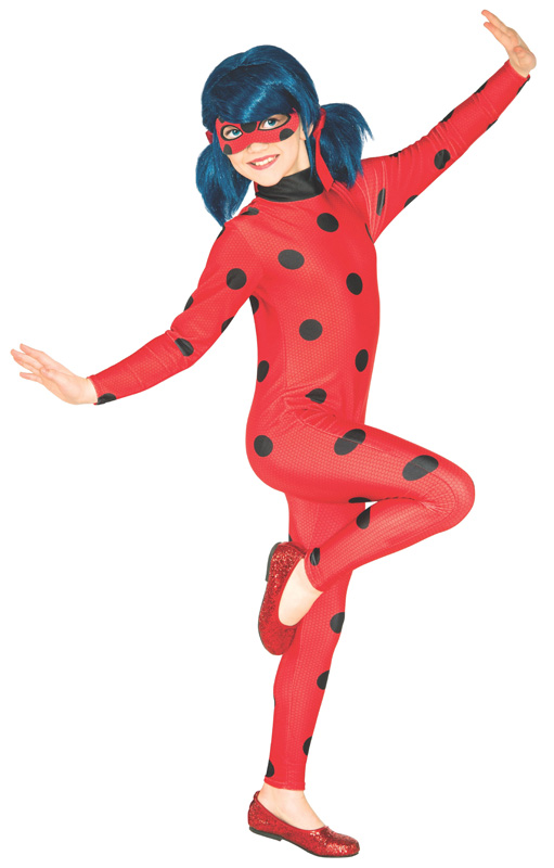 Costumatie Miraculuous Ladybug S Copii 3-4 Ani, #1, Carnaval24
