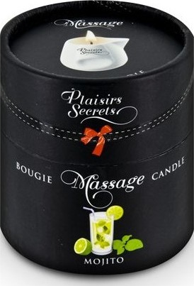 Lumanare Masaj Erotic MOJITO 80 ml, Nr. 3, Carnaval24
