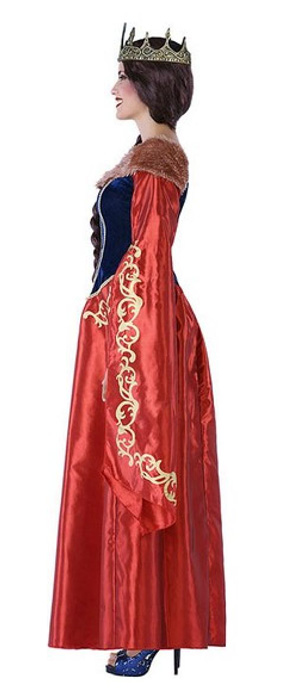 Costumatie Regina Medievala Rosu XS-S, Nr. 2, Carnaval24