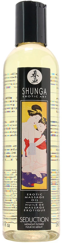 Ulei Masaj Erotic Shunga Midnight Flower 250 ml, #2, Carnaval24