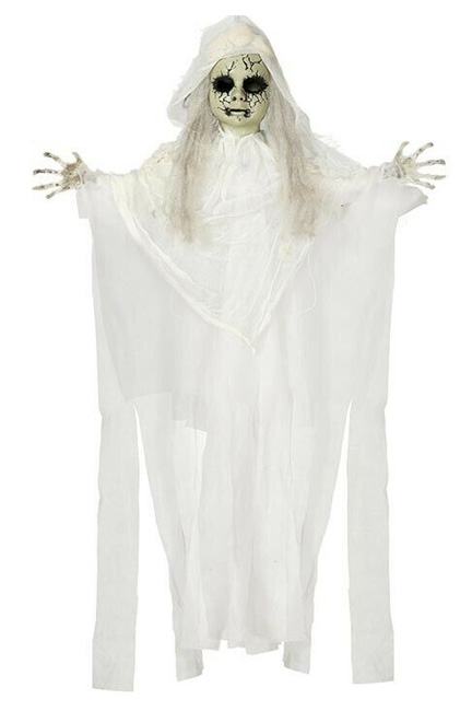 Decoratiune Mireasa Fantoma cu lumini si sunet 90cm, #1, Carnaval24