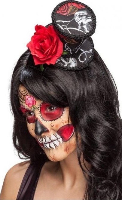 Mini palarie Day of the Dead, #1, Carnaval24