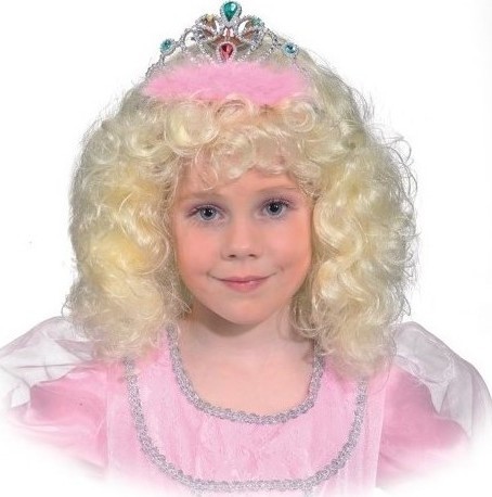 Peruca Blonda Printesa, #1, Carnaval24