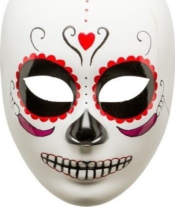 Masca pentru fata Day of The Dead, #1, Carnaval24