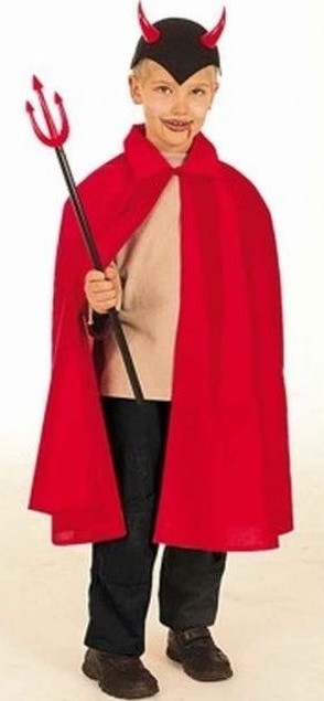 Pelerina Rosie pentru copii 9-10 ani 134-155 cm, Rosu, #1, Carnaval24