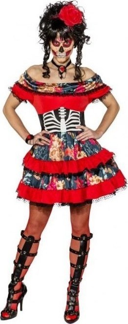 Rochie Festiva Day of The Dead 38-40, #1, Carnaval24