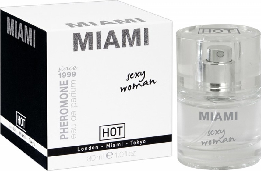 Parfum HOT Pheromone MIAMI Sexy Woman 30ml, #1, Carnaval24