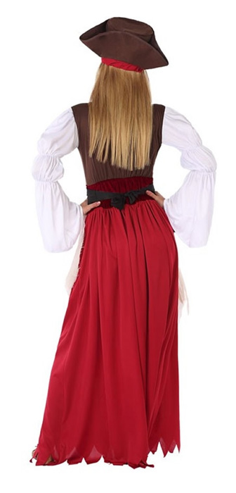 Costumatie Pirat Fete Marime Universala Adolescenti, #3, Carnaval24