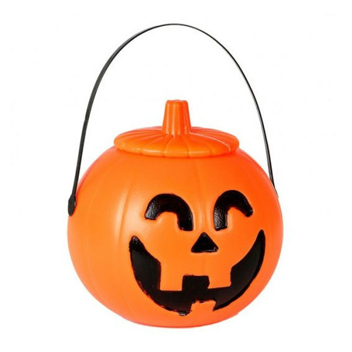 Cosulet Dovleac Halloween Jack O Lantern 18 cm, #1, Carnaval24