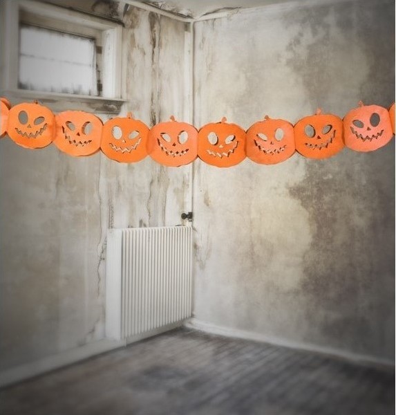 Ghirlanda Halloween Dovleci, #2, Carnaval24