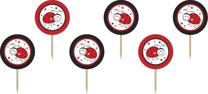 Set 6 Ornamente Prajituri, #1, Carnaval24