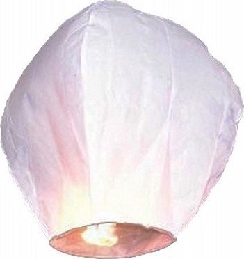 Lampion Alb, #1, Carnaval24