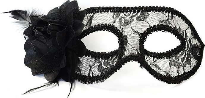 Masca Venetiana Dantela Neagra, #1, Carnaval24