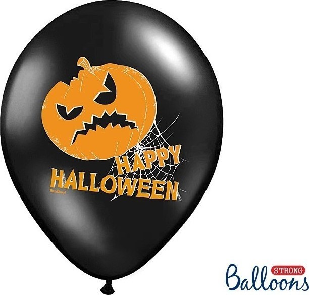 6 Baloane Dovleac Happy Halloween, #1, Carnaval24