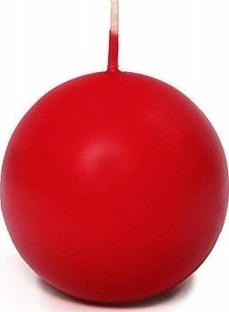 10 Lumanari Sferice Rosii, #1, Carnaval24