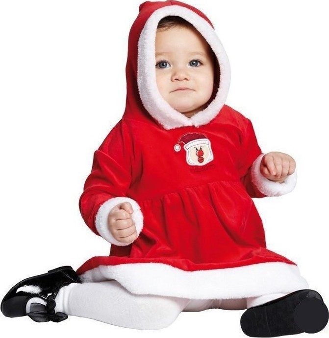 Rochita Craciunita fetite 12-18 luni, #1, Carnaval24