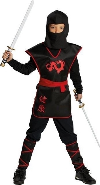Costum Ninja Warrior baieti 4-5 ani, #1, Carnaval24