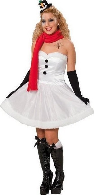 Costumatie Miss SnowMan S, #1, Carnaval24