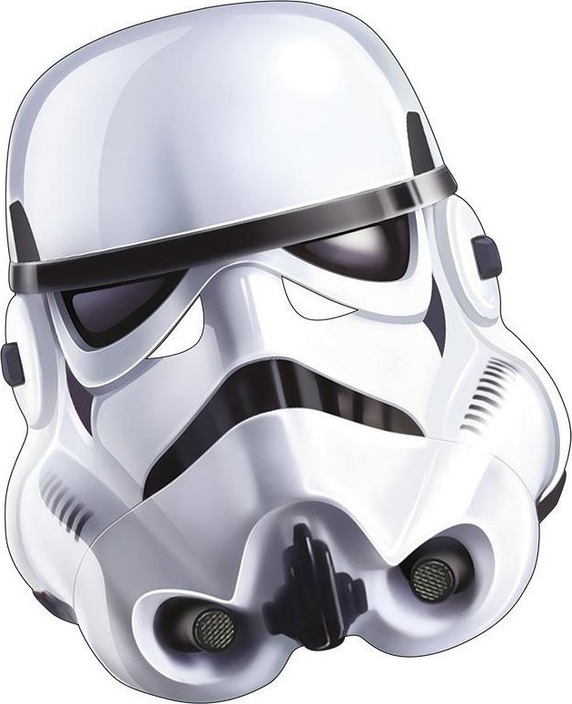 Masca Stormtrooper Carton, #1, Carnaval24