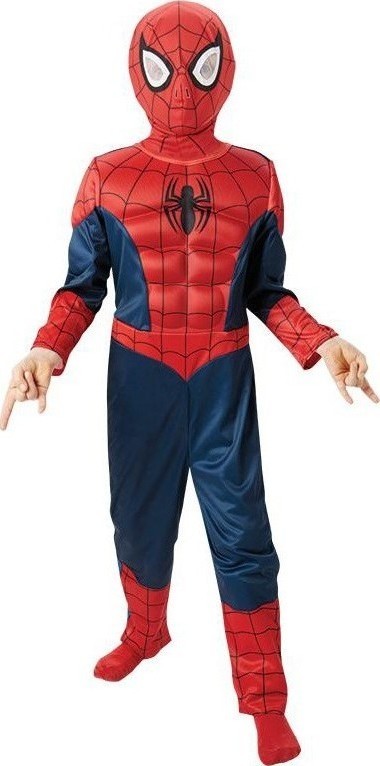 Costum Ultimate Spiderman Deluxe 5-6 ani, #1, Carnaval24