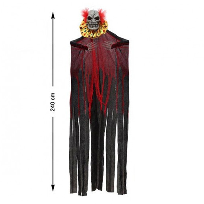 Decoratiune Suspendata Schelet Clovn Malefic, #3, Carnaval24