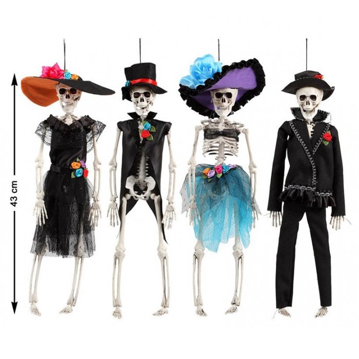 Decoratiune Mire Schelet 43 cm, #2, Carnaval24