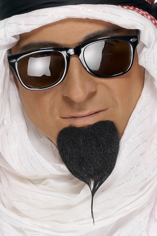 Barba de Arab, Negru, #1, Carnaval24