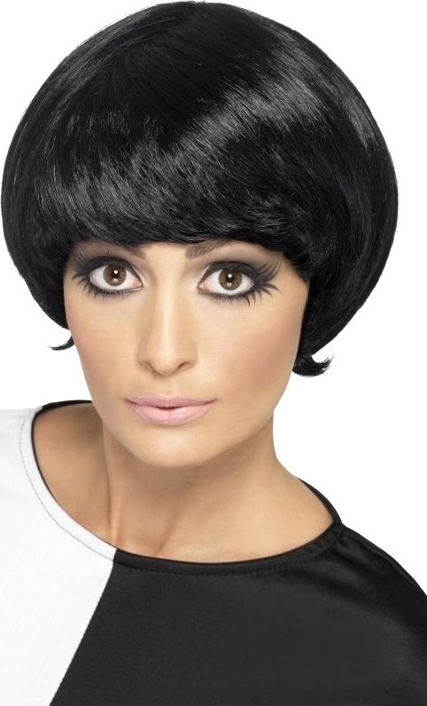 Peruca Chic bruneta, #1, Carnaval24