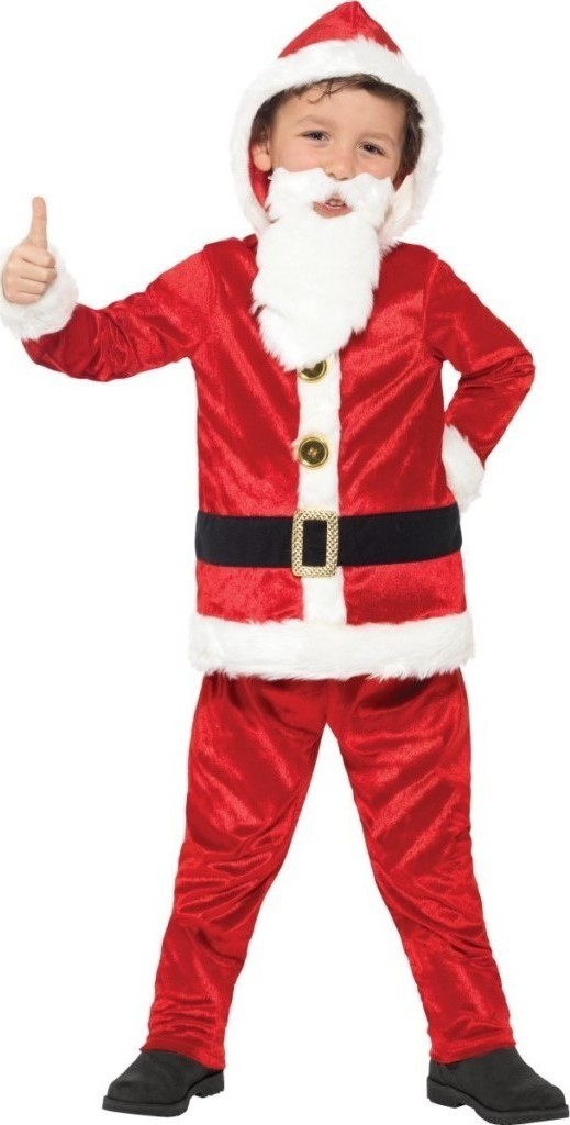 Costum Mos Craciun Copii 4-6 ani, #1, Carnaval24