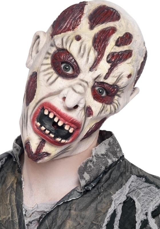 Masca Zombi putrezit Halloween, #1, Carnaval24