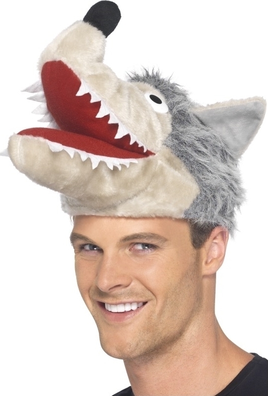 Palarie amuzanta Lup Halloween, #1, Carnaval24