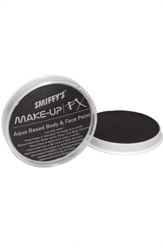 Fard Machiaj Halloween, Negru, #1, Carnaval24