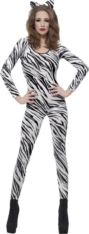 Catsuit Zebra Print Bodysuit, #1, Carnaval24