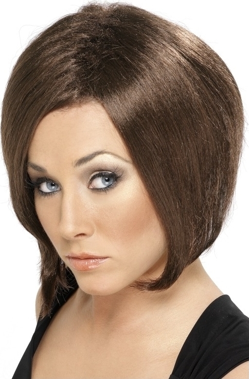 Peruca Posh Bob - castanie, #1, Carnaval24
