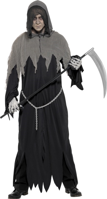 Costumatie Grim Reaper Halloween M, #1, Carnaval24