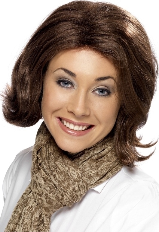 Peruca First Lady - castanie, #1, Carnaval24