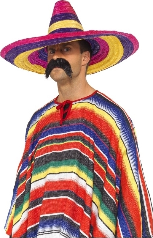 Sombrero mexican adulti multicolor , Nr. 1, Carnaval24