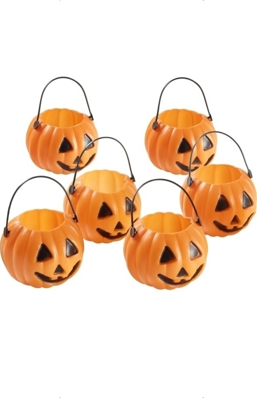 Mini cosulete decorative Halloween - Dovleac, #1, Carnaval24