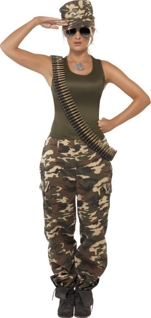 Costum de Camuflaj Khaki XS, #1, Carnaval24